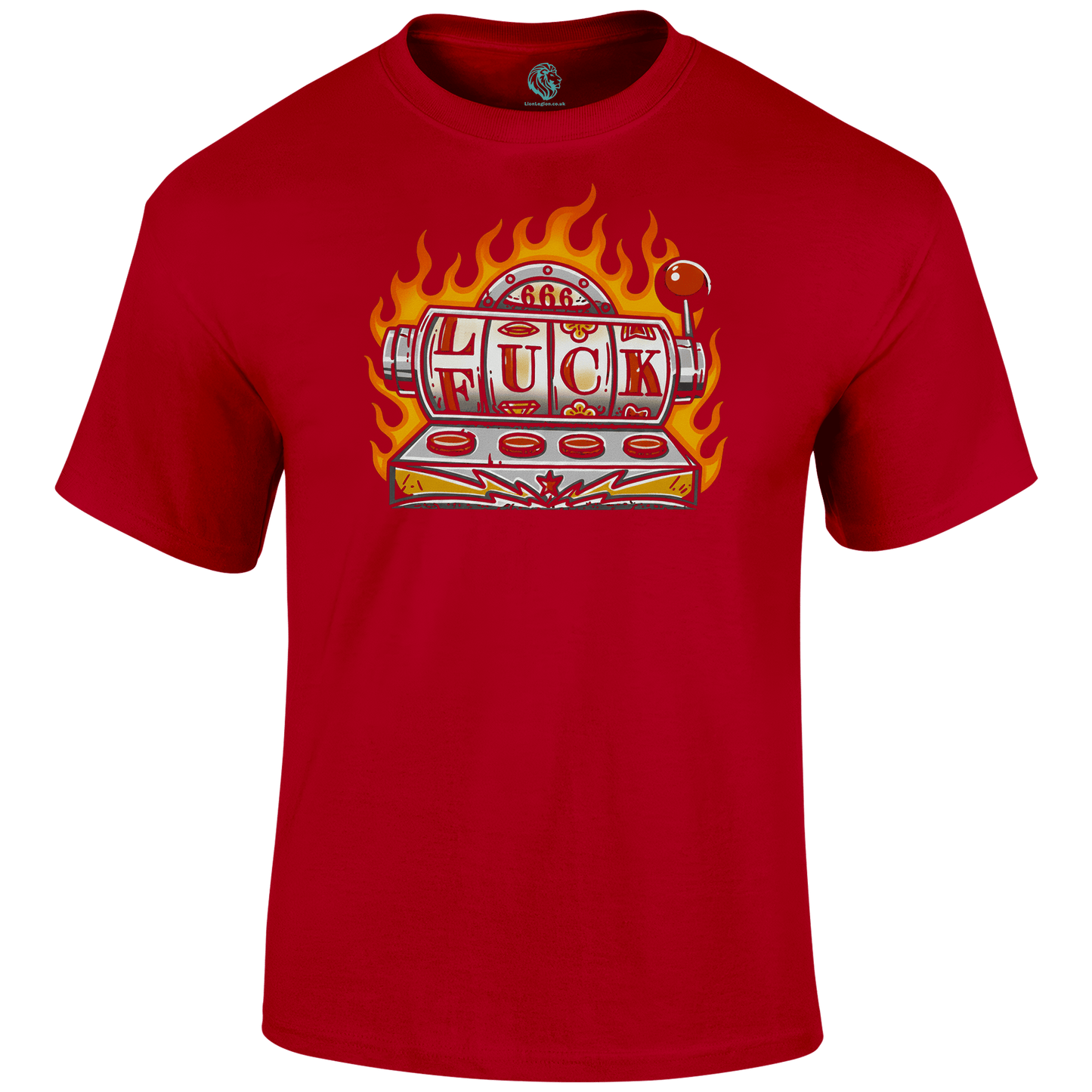 Lucky Funny T Shirt by Lion Legion 
