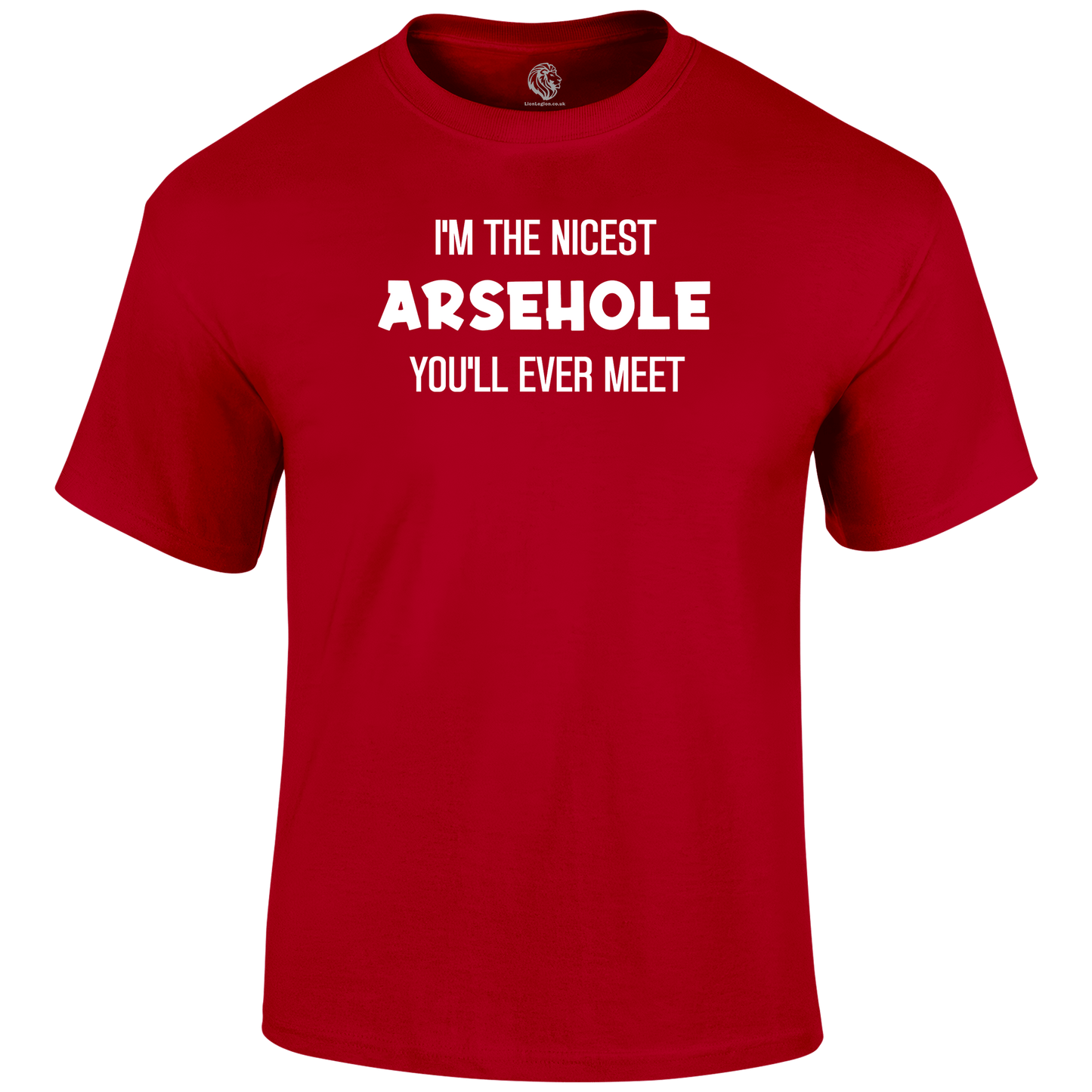 Funny T Shirt I'm The Nicest Arsehole You'll Ever Meet