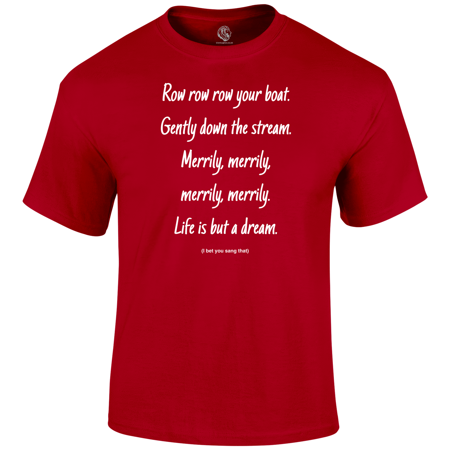 Row Your Boat T Shirt by Lion Legion 