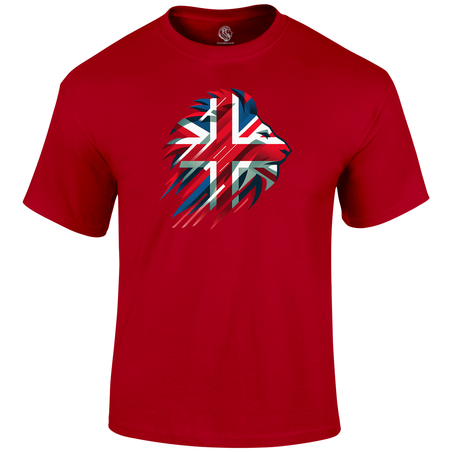 British Lion Patriotic T Shirt by Lion Legion 