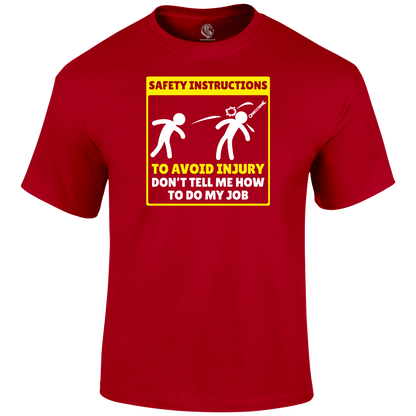 My Job Funny T Shirt by Lion Legion 