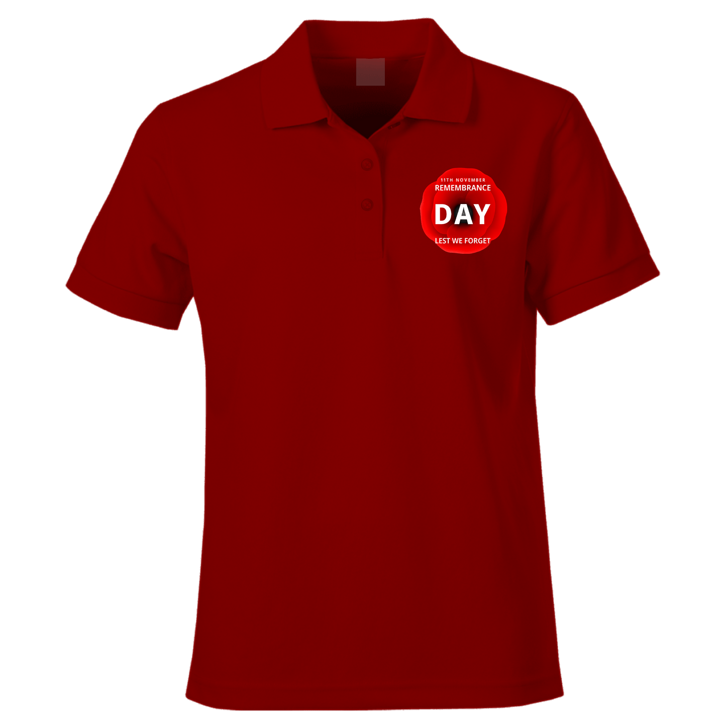 11th November Remembrance Day Polo Shirt by Lion Legion 