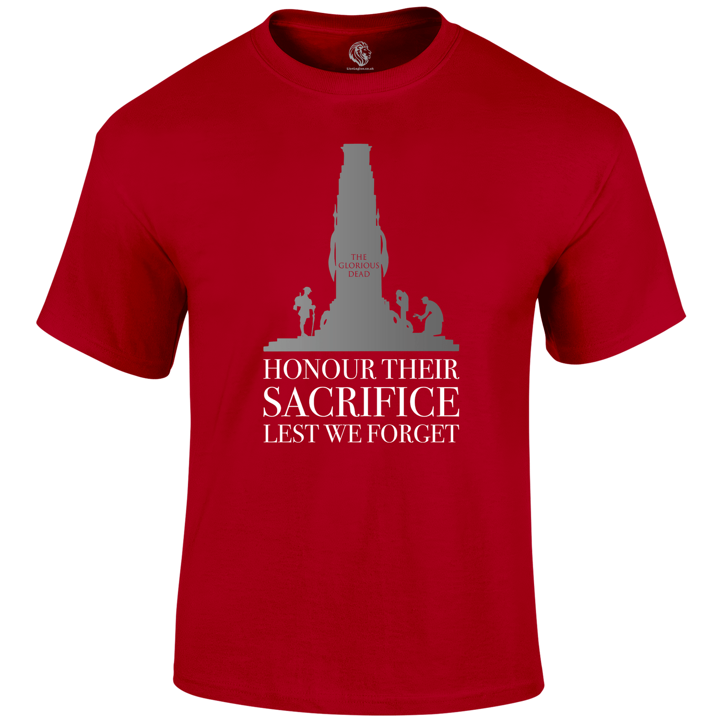 Honour Remembrance T Shirt by Lion Legion 
