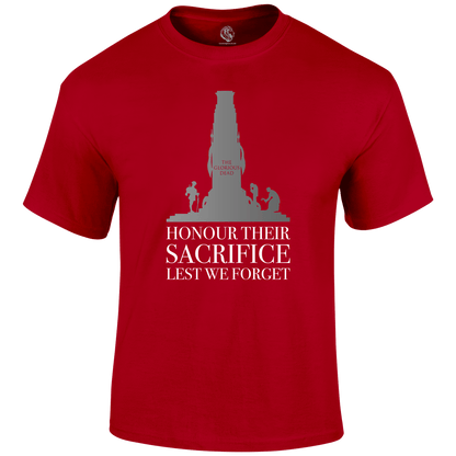 Honour Remembrance T Shirt by Lion Legion 