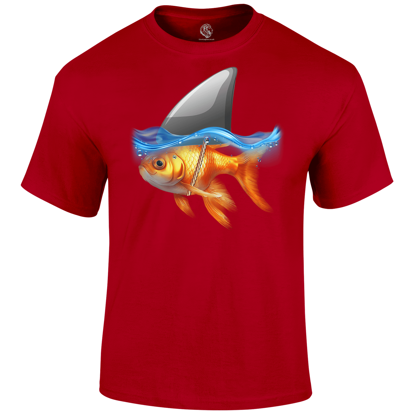 Naughty Goldfish T Shirt by Lion Legion 