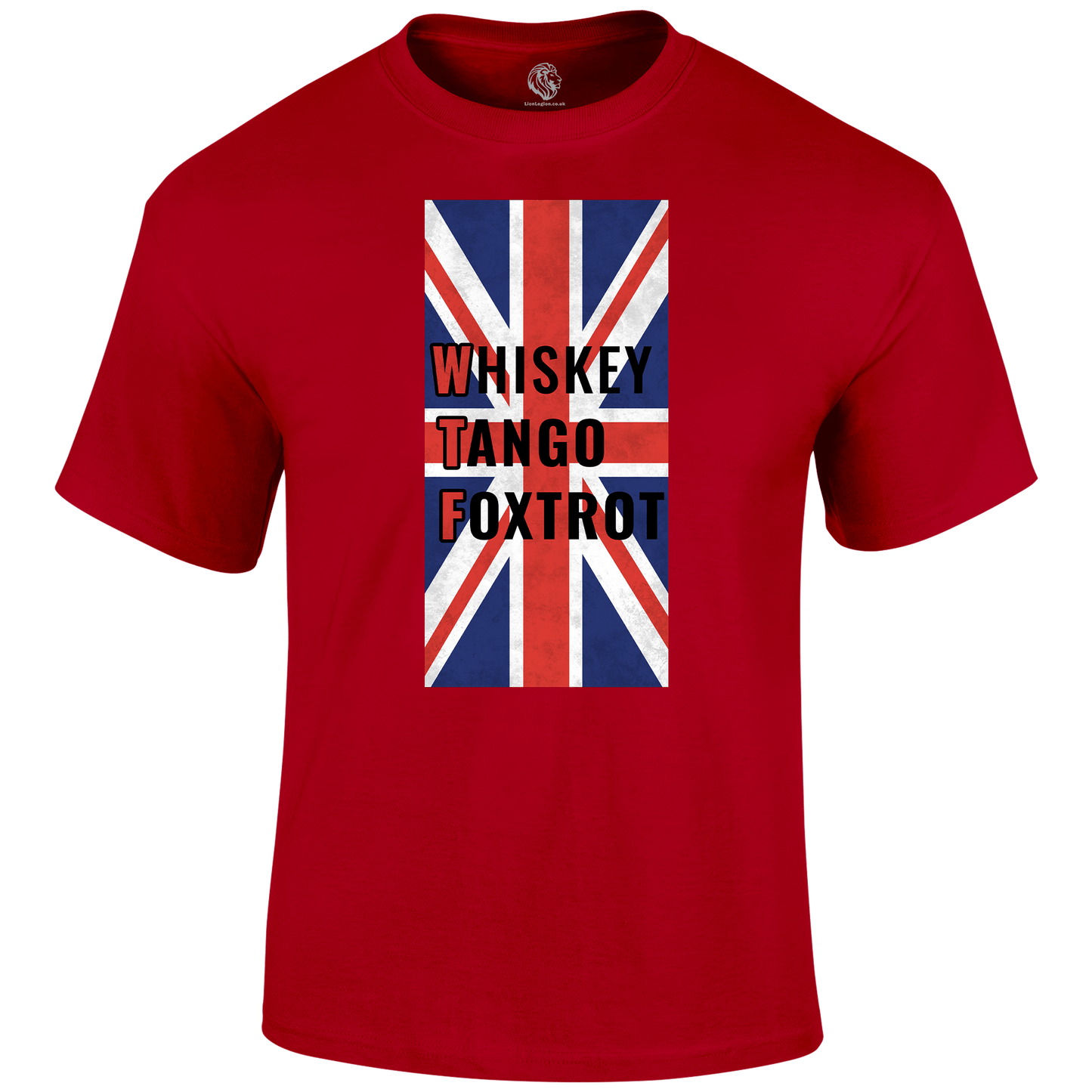 WTF Flag Patriotic T Shirt by Lion Legion 