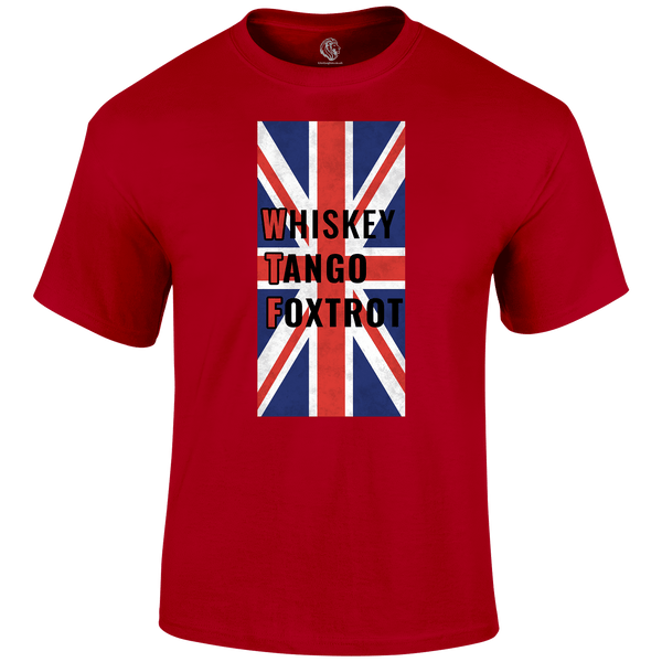 WTF Flag Patriotic T Shirt by Lion Legion 