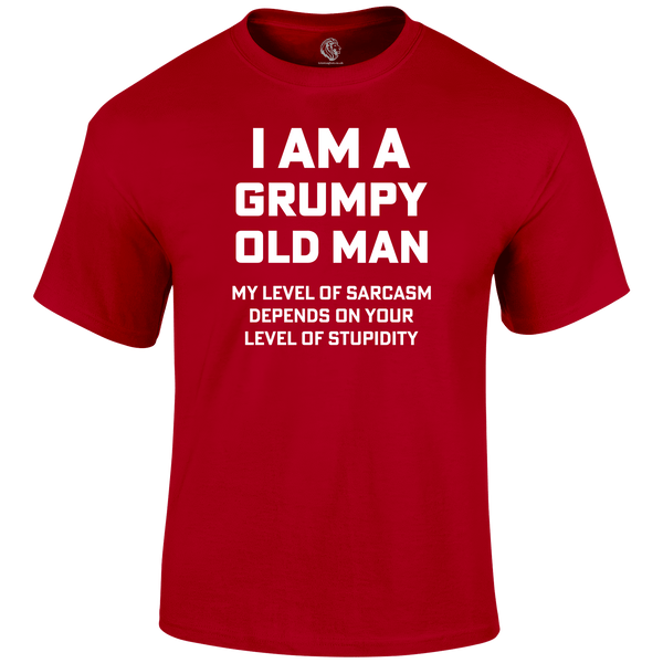 Old Sarcasm Funny T Shirt by Lion Legion 