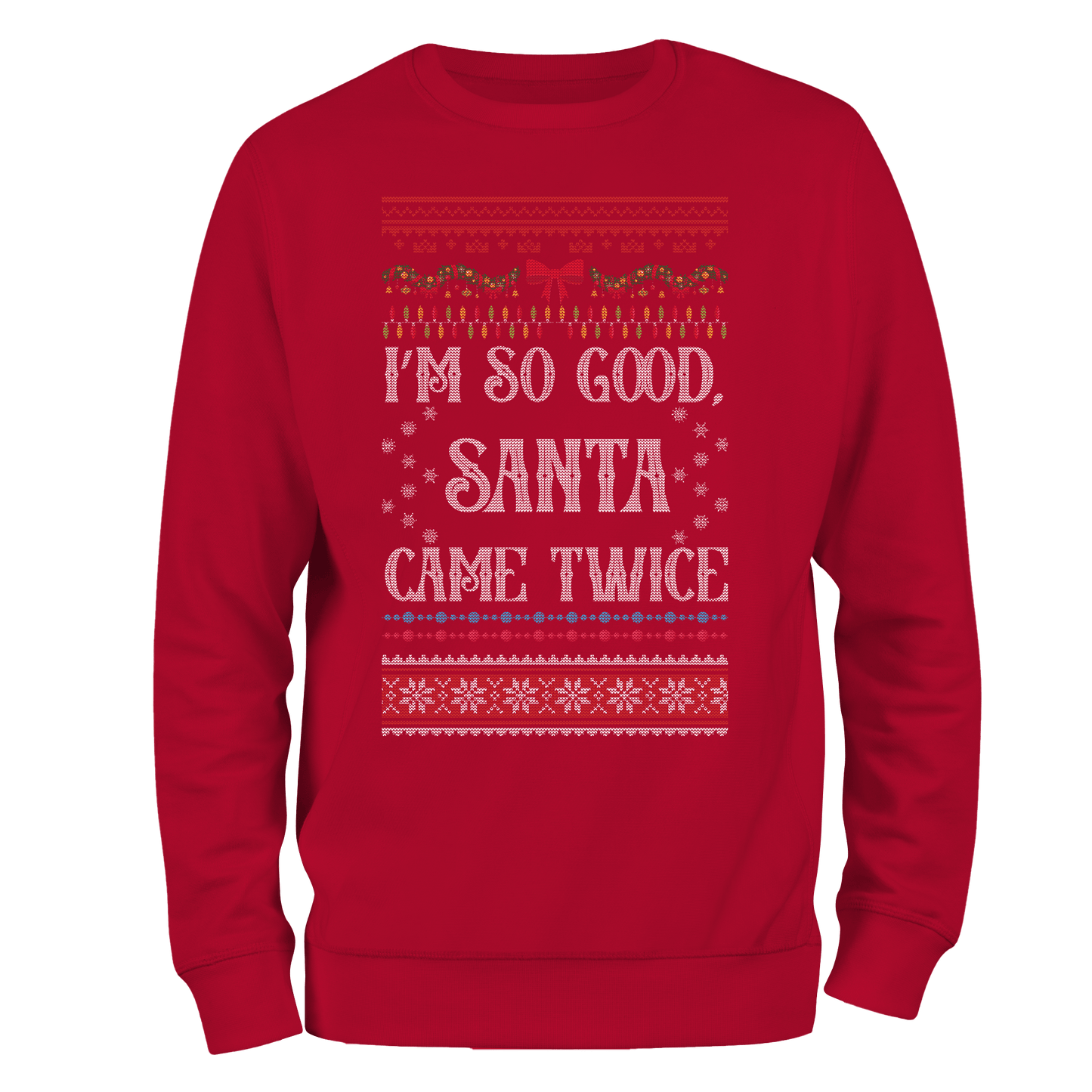 Came Twice Christmas Jumper by Lion Legion 