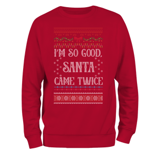 Came Twice Christmas Jumper