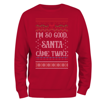 Came Twice Christmas Jumper by Lion Legion 