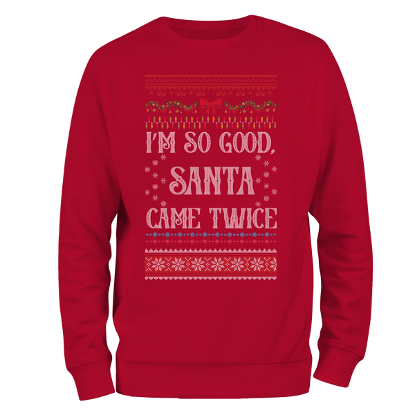 Came Twice Christmas Jumper by Lion Legion 