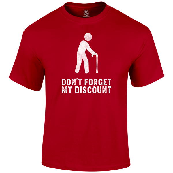 My Discount Funny T Shirt by Lion Legion 