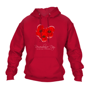 Poppy Trio Remembrance Day Hoodie
