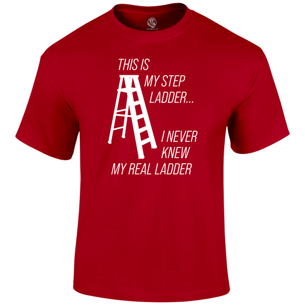 Step Ladder T Shirt by Lion Legion 
