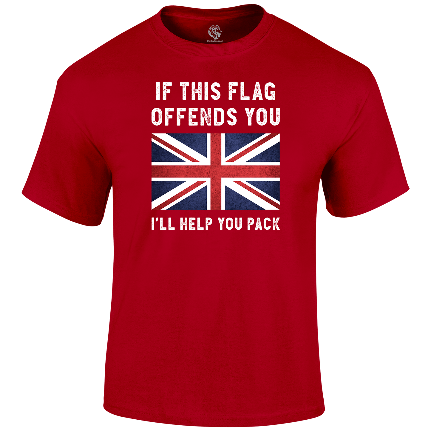 If Offended Patriotic T Shirt by Lion Legion 