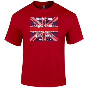 Retirement Gift Patriotic T Shirt