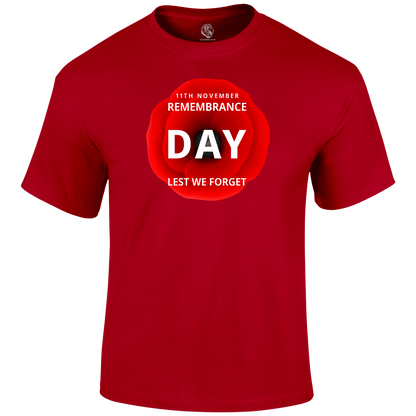 11th November Remembrance Day T Shirt by Lion Legion 