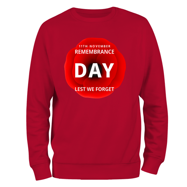 11th November Remembrance Day Sweatshirt by Lion Legion 