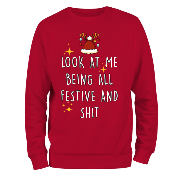 All Festive Christmas Jumper by Lion Legion 