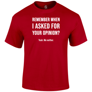 Remember When Funny T Shirt