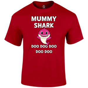 Mummy Shark Funny T Shirt