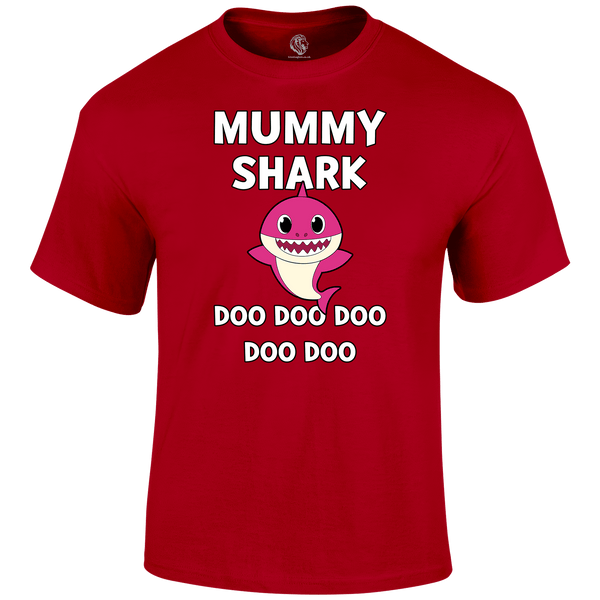 Mummy Shark Funny T Shirt by Lion Legion 