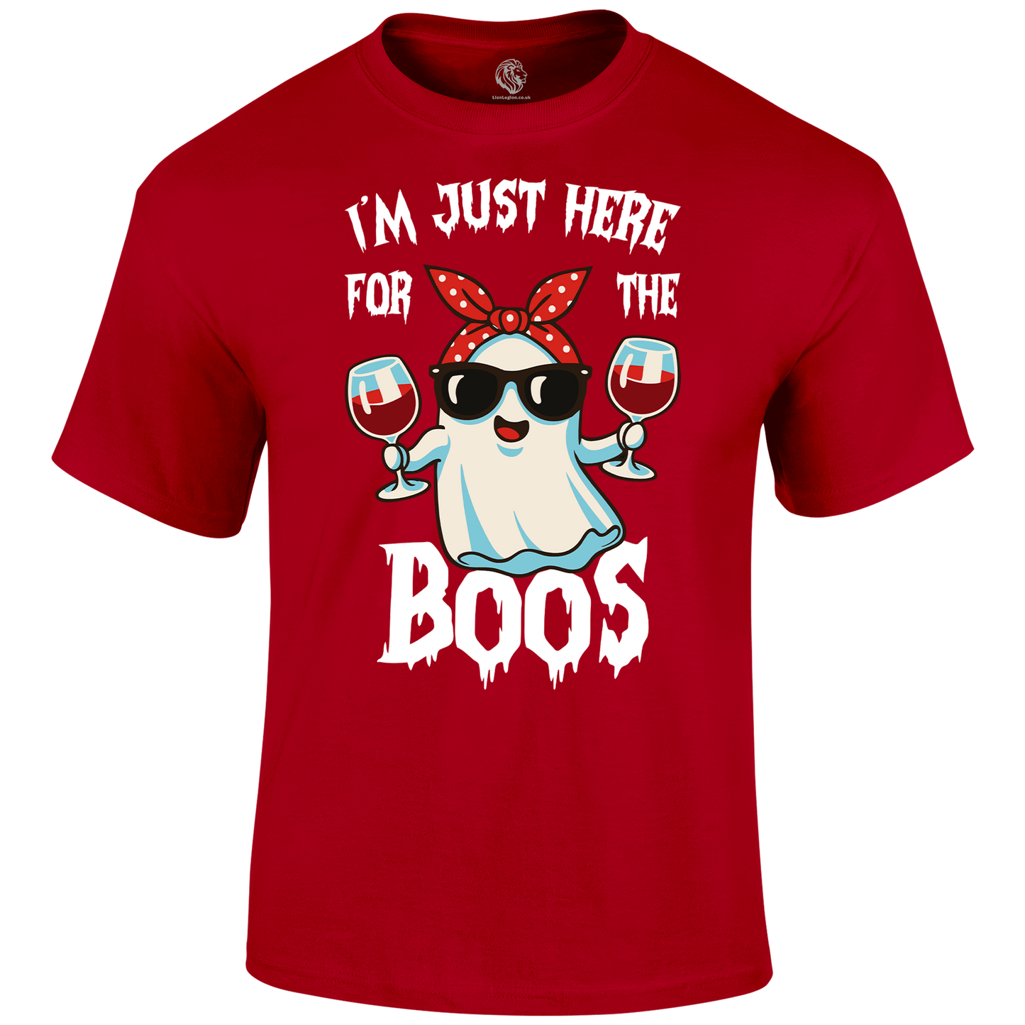 The Boos Halloween T Shirt by Lion Legion 
