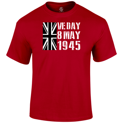 VE Day Anniversary T Shirt by Lion Legion 