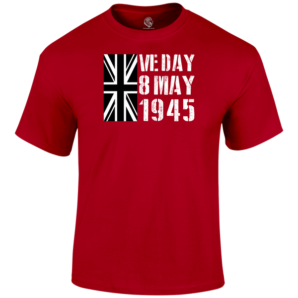 VE Day Anniversary T Shirt by Lion Legion 