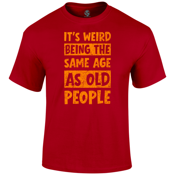 It's Weird Funny T Shirt by Lion Legion 