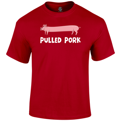 Pulled Pork Funny T Shirt by Lion Legion 