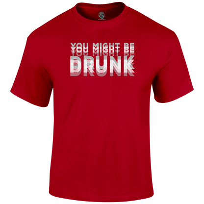 Drunk Funny T Shirt by Lion Legion 