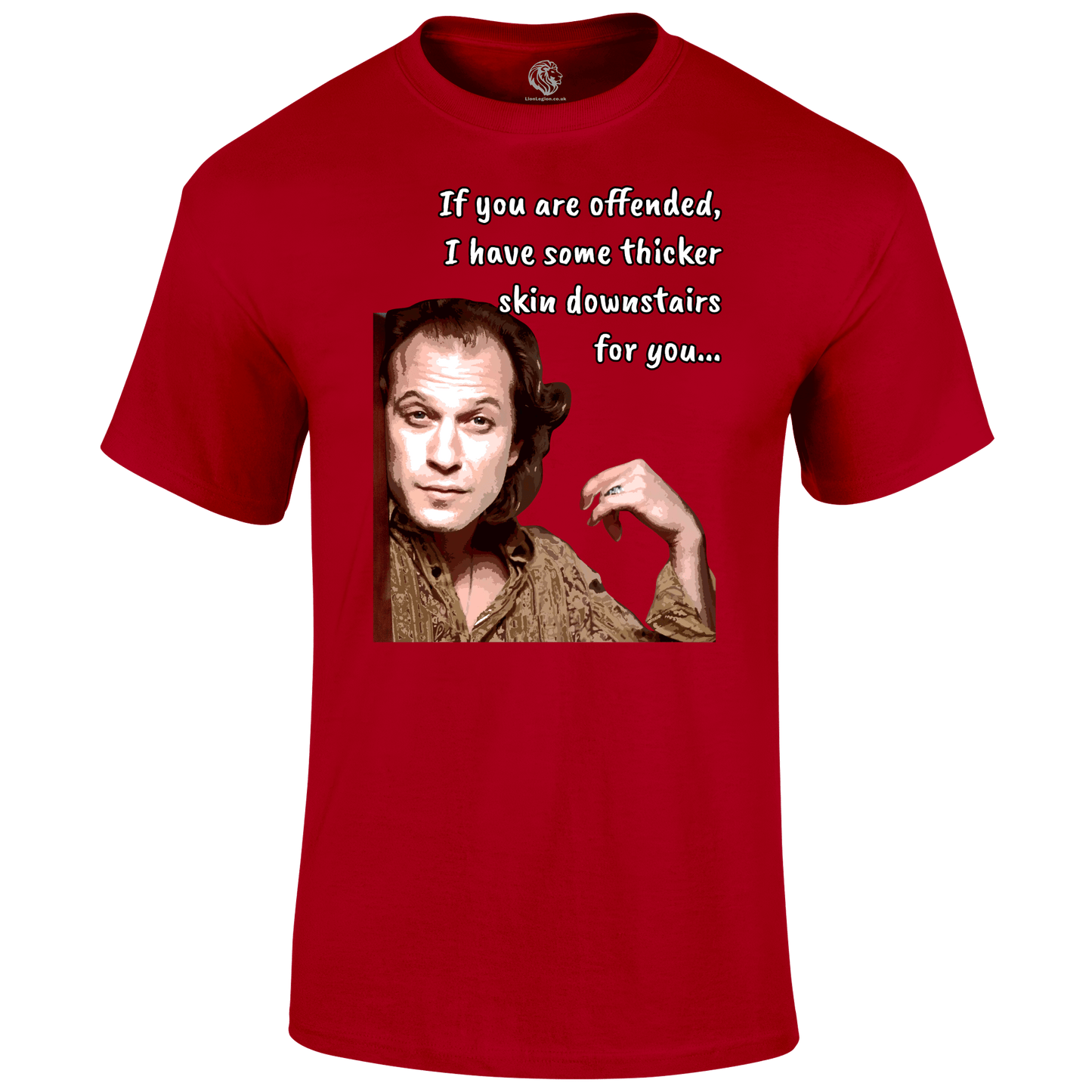 Thicker Skin T Shirt by Lion Legion 