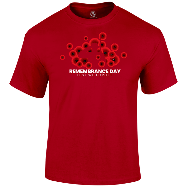 Remembrance Day T Shirt by Lion Legion 