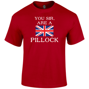 Pillock Funny T Shirt