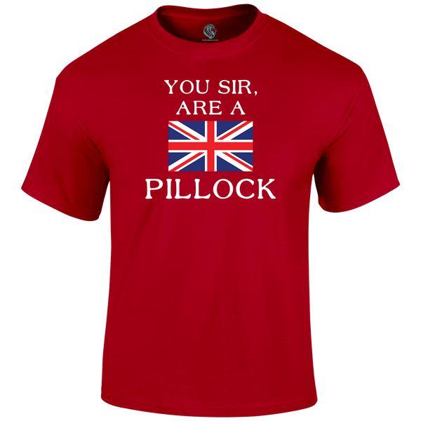Pillock Funny T Shirt by Lion Legion 