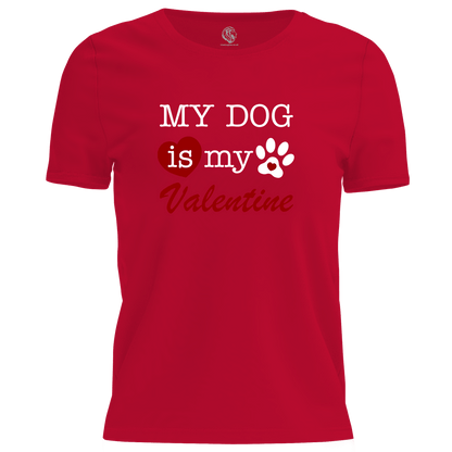 Dog Valentine T Shirt by Lion Legion 