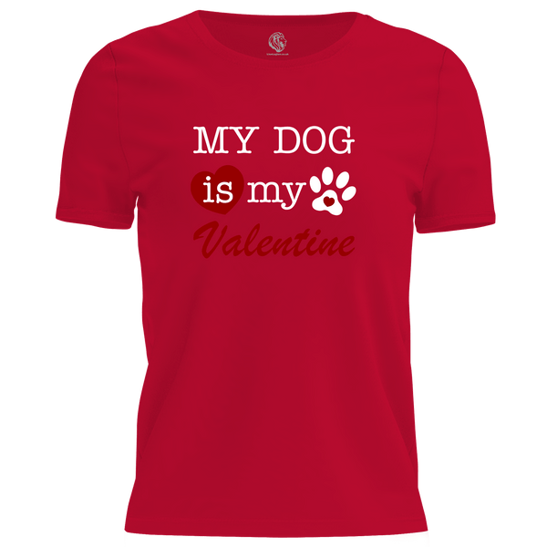 Dog Valentine T Shirt by Lion Legion 