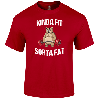 Kinda Fit Funny T Shirt by Lion Legion 