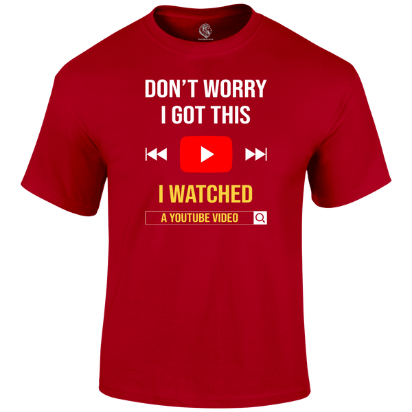 Don't Worry Funny T Shirt by Lion Legion 