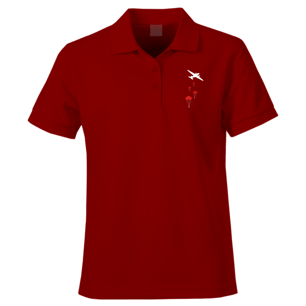 Poppy Drop Remembrance Polo Shirt by Lion Legion 
