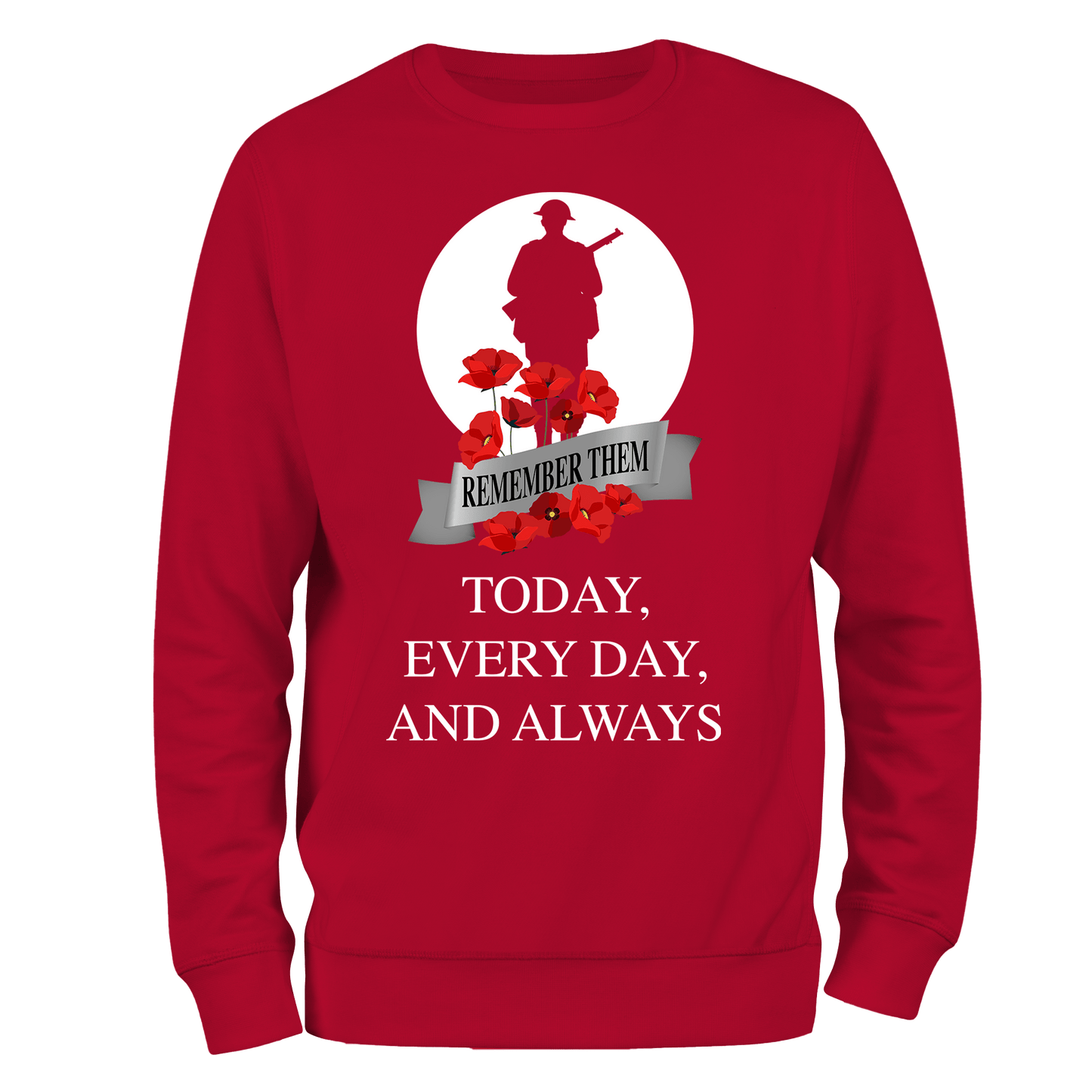 Always WW2 Remembrance Day Sweatshirt by Lion Legion 