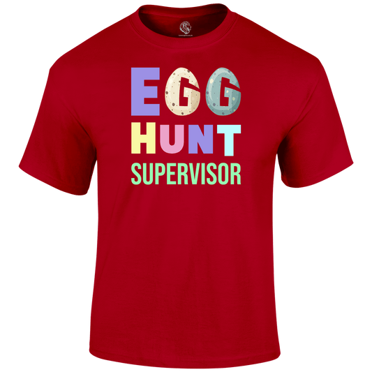 Egg Hunt Supervisor T Shirt by Lion Legion 