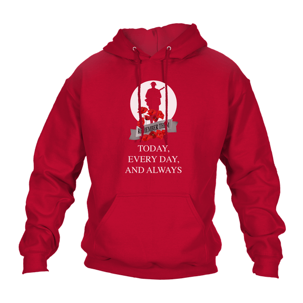 Always WW2 Remembrance Day Hoodie by Lion Legion 