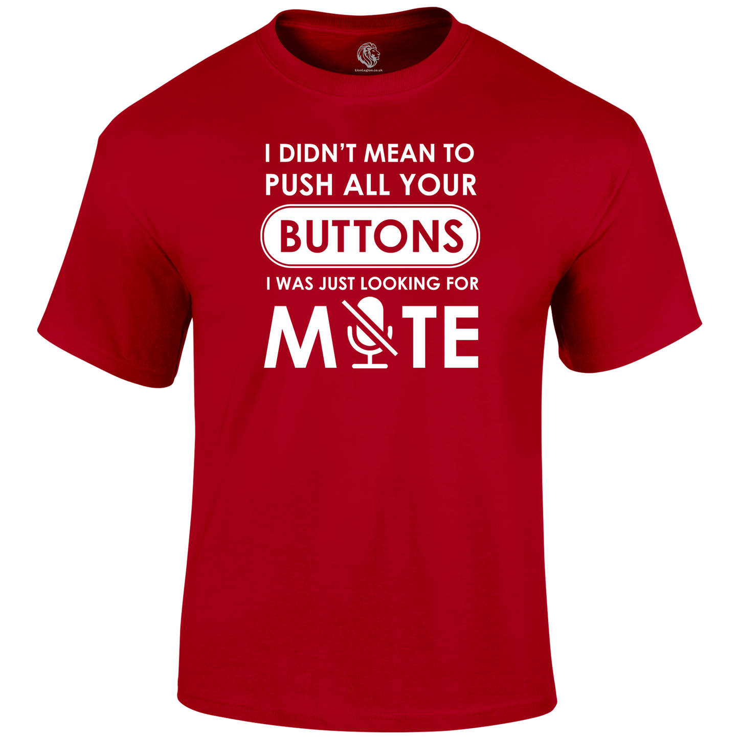 Looking For Mute T Shirt by Lion Legion 