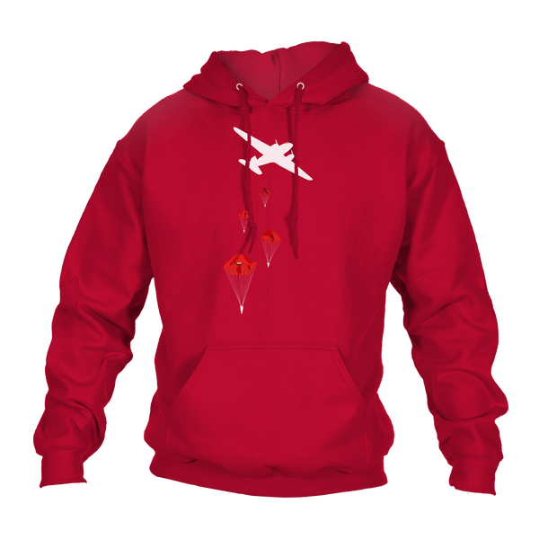 Poppy Drop Remembrance Hoodie by Lion Legion 