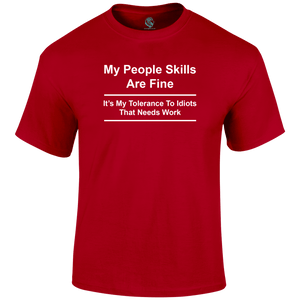 People Skills T Shirt