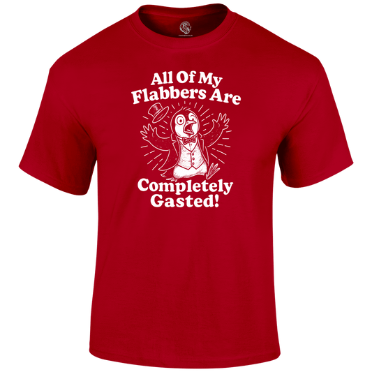 Flabber Gasted Funny T Shirt by Lion Legion 