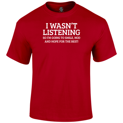 Listening T Shirt by Lion Legion 